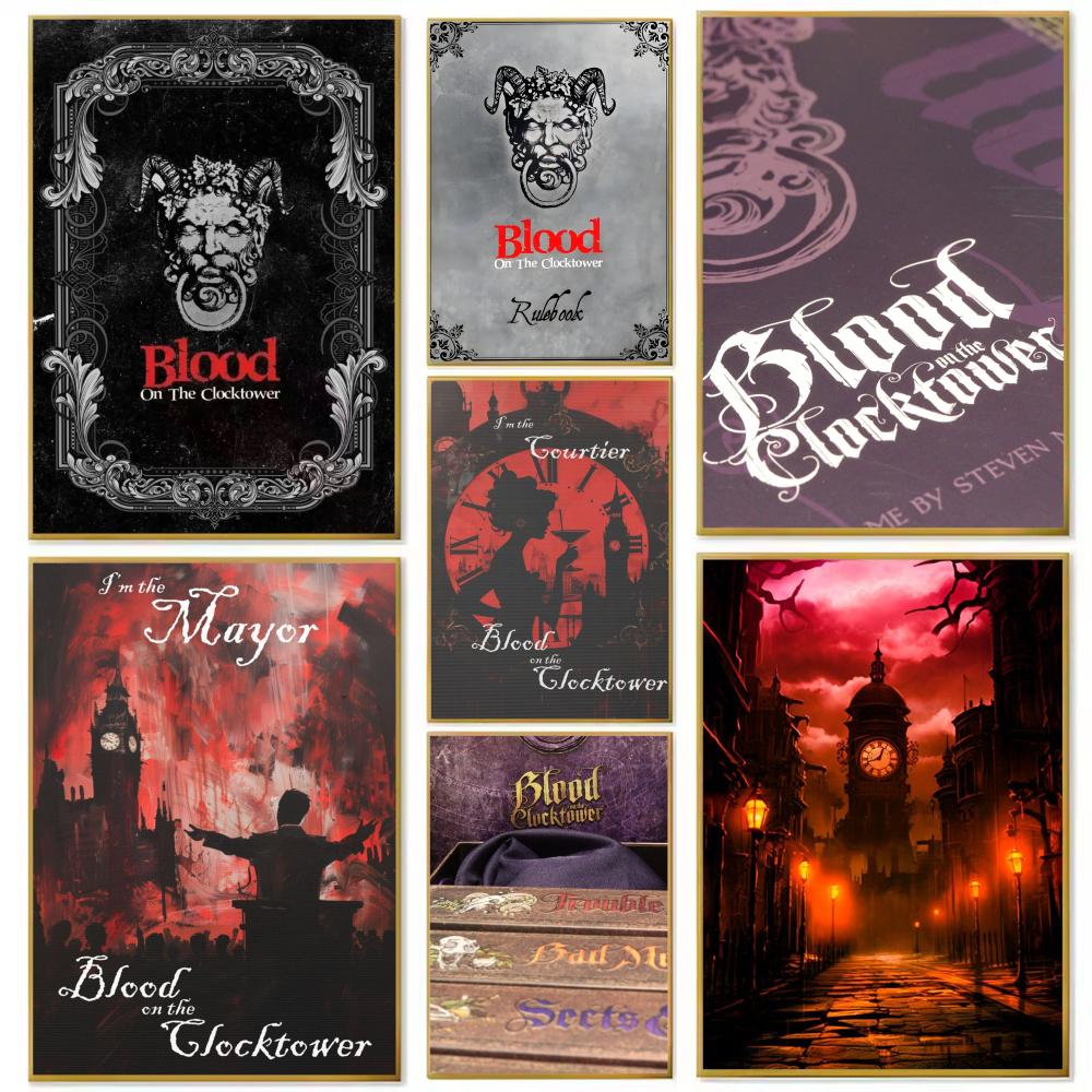 Board Game Room - Blood On The Clocktower Board Game