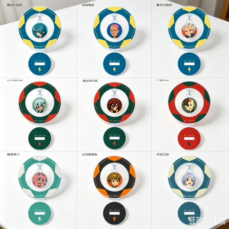 Board Game Eleven - Anime Game INAZUMA ELEVEN 11 Acrylic
