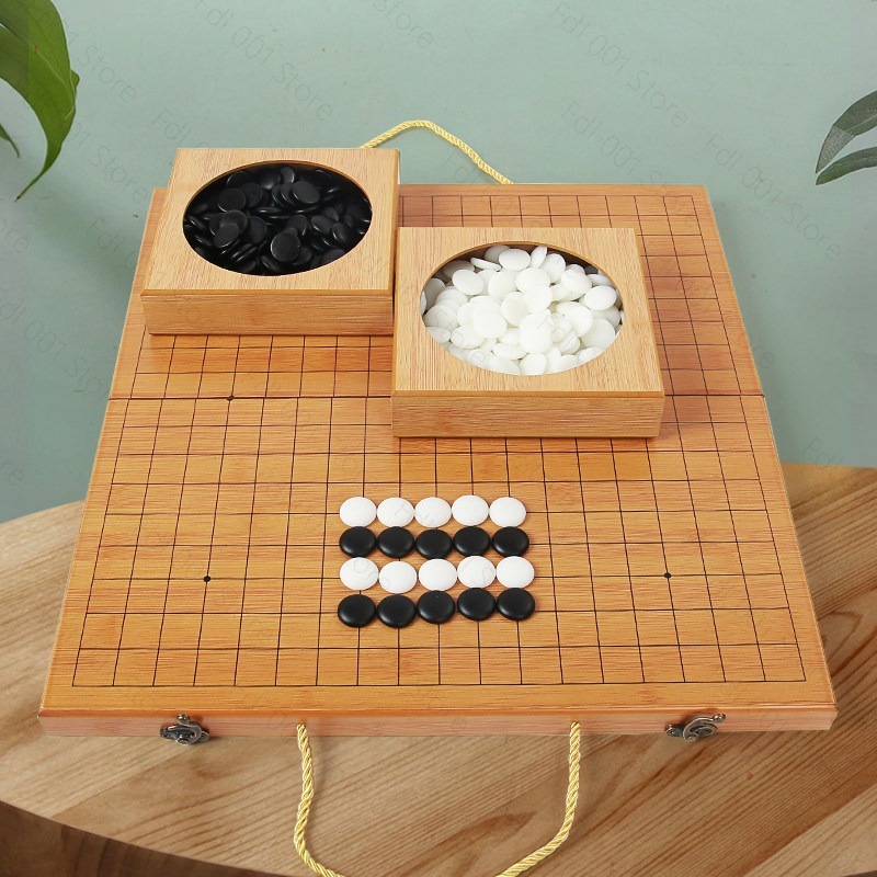 Board Game Operation - 19-Way Go Set Backgammon Board Game