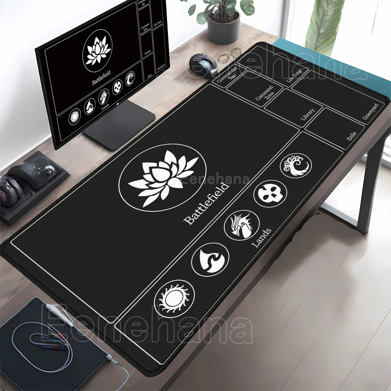 Play Mat Neoprene - Playmat The Magic Gathering Mousepad MTG