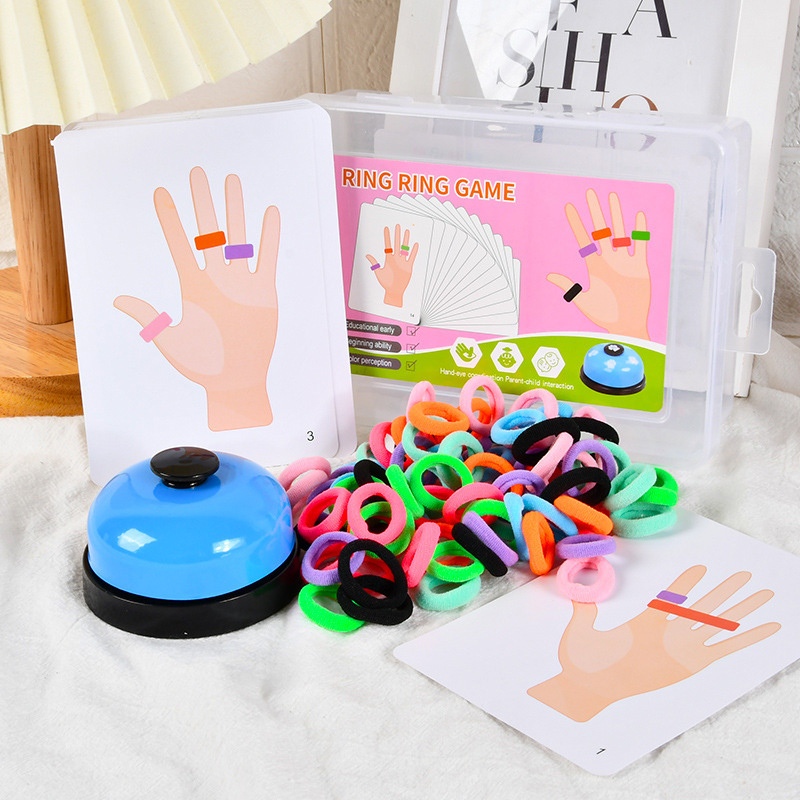 Board Game Ideas - Kids Finger Ring Board Game Color