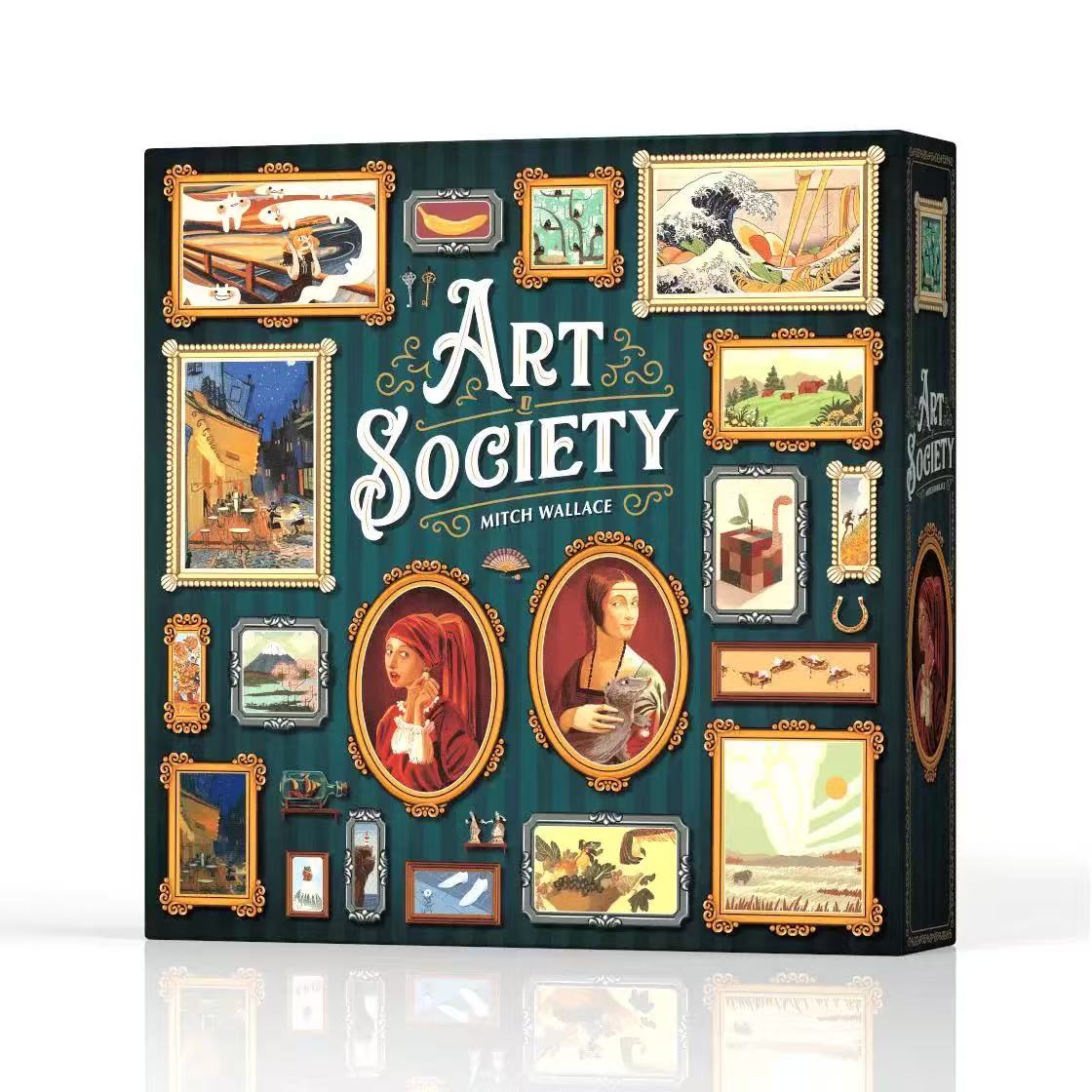 Board Game For 2 People - Art Society Board Game | 2-4