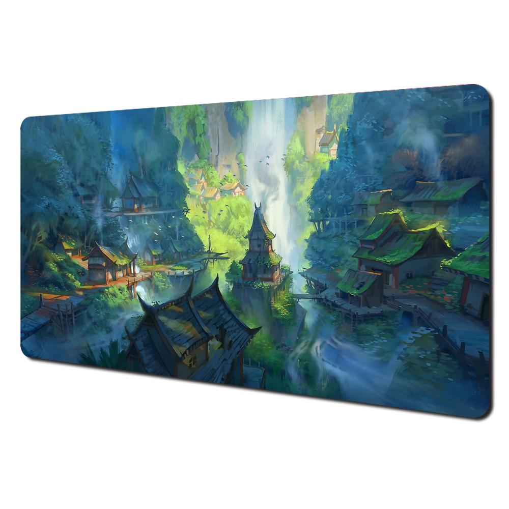 Play Mat Neoprene - Mysterious Forest Secret Realm TCG Playmat