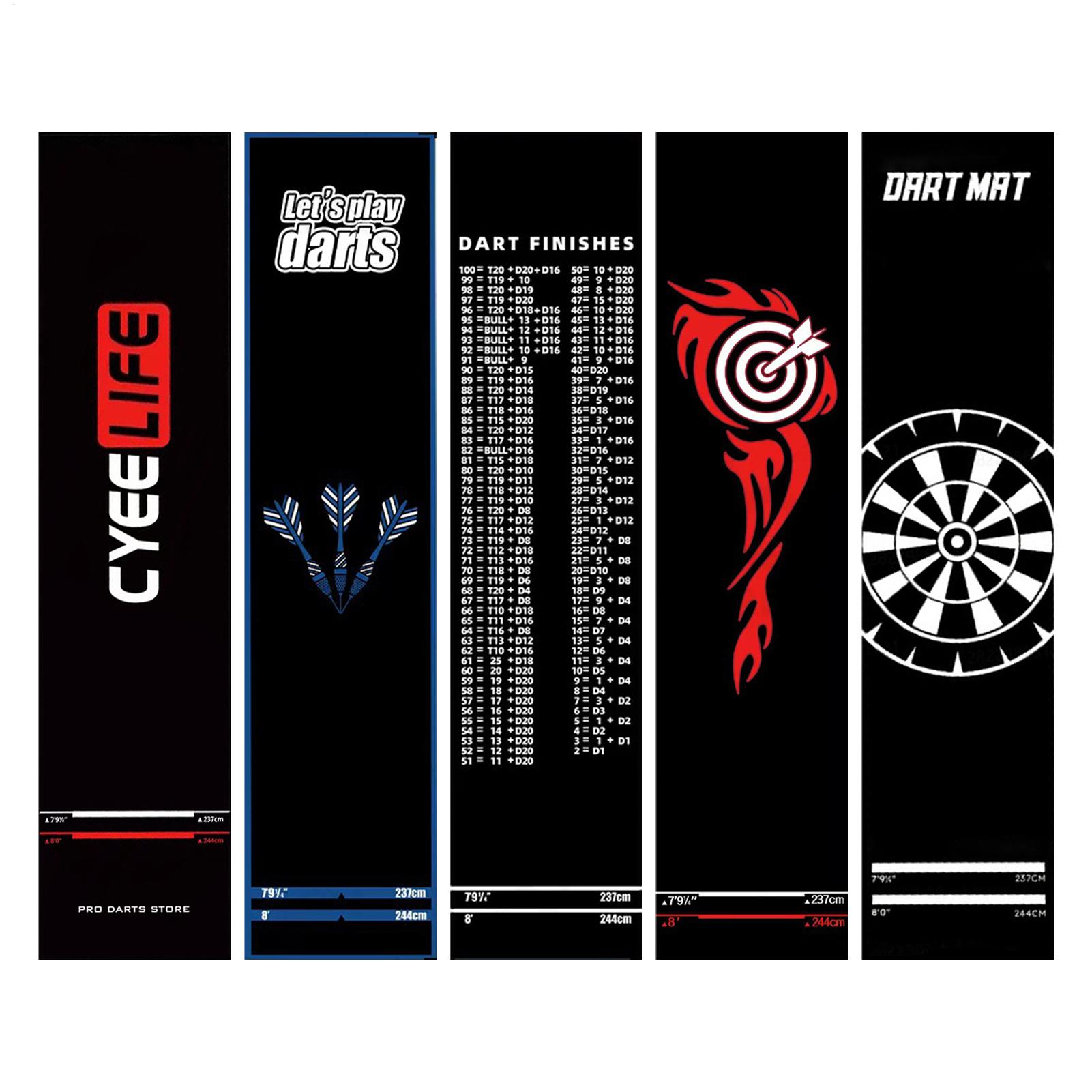 Board Game Room - 1pc Dart Mat Non Slip Darts