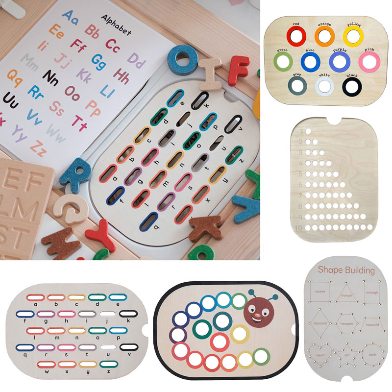 Board Game Ideas - Children Montessori Games Fine Movement Training