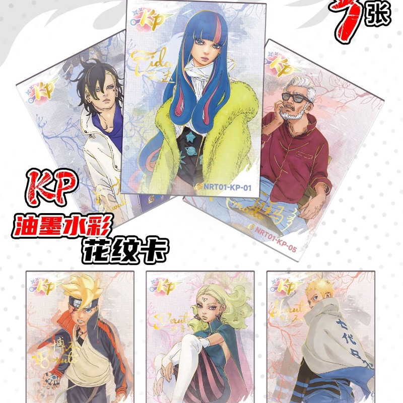 Naruto Card Series Anime Chara - Board Game Naruto ulasan dan harga