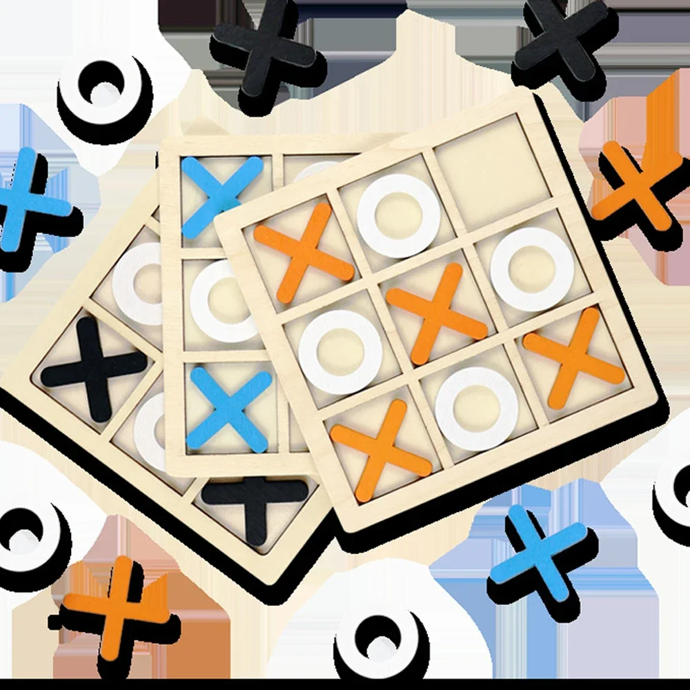 Wooden XO Tic Tac Toe Game Min - Board Game Ideas ulasan dan harga