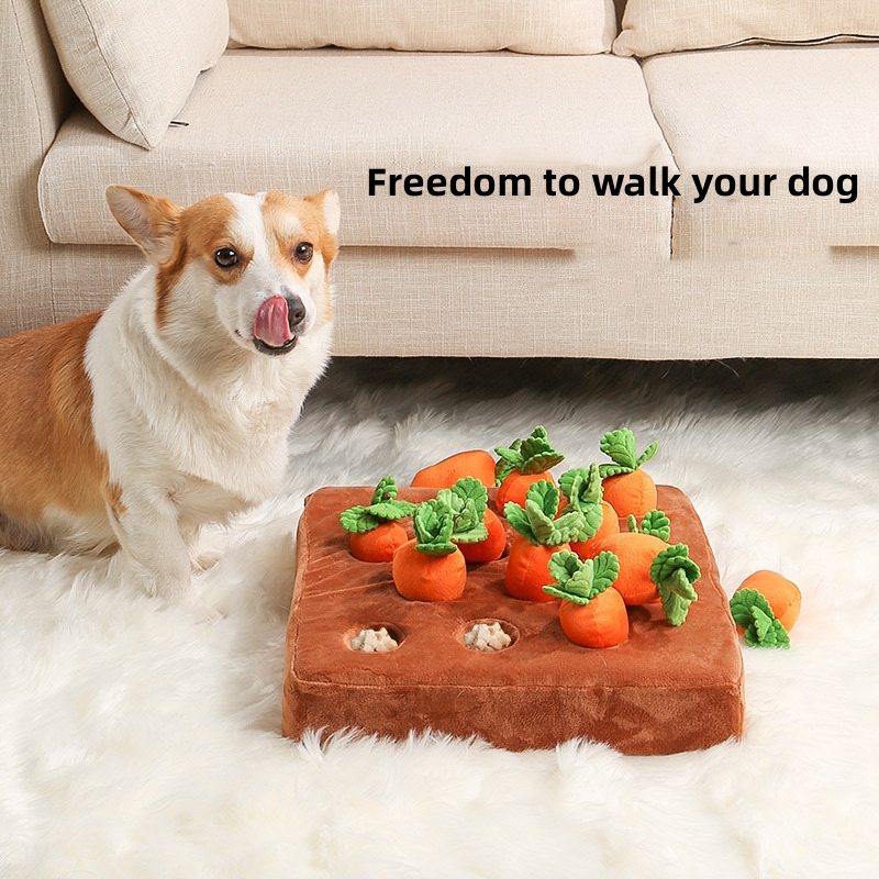 Dog Carrot Plush Toy Interacti - Board Game For 2 People ulasan dan harga