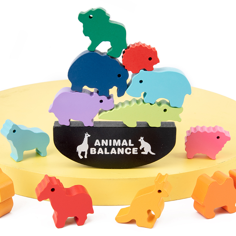 Montessori Children Wooden Ani - Board Game Ideas ulasan dan harga