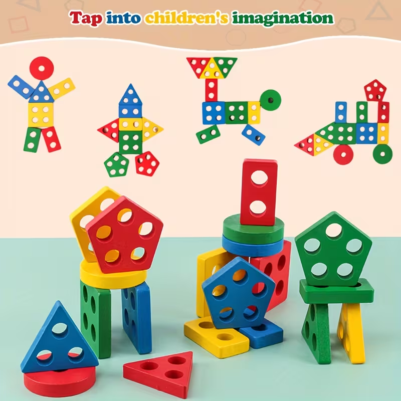 Montessori Wooden Games Baby T - Board Game For 2 People ulasan dan harga