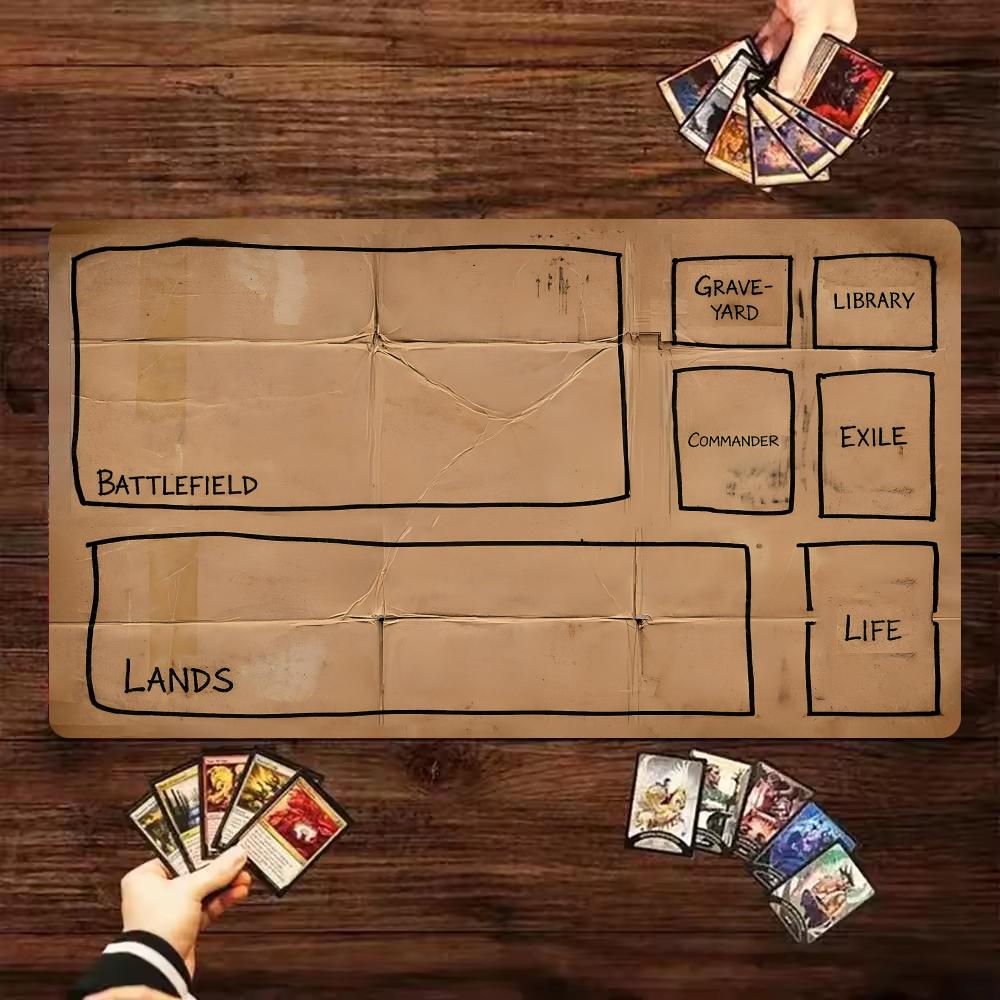 Cardboard Board Game Zone Magi - Play Mat Neoprene ulasan dan harga