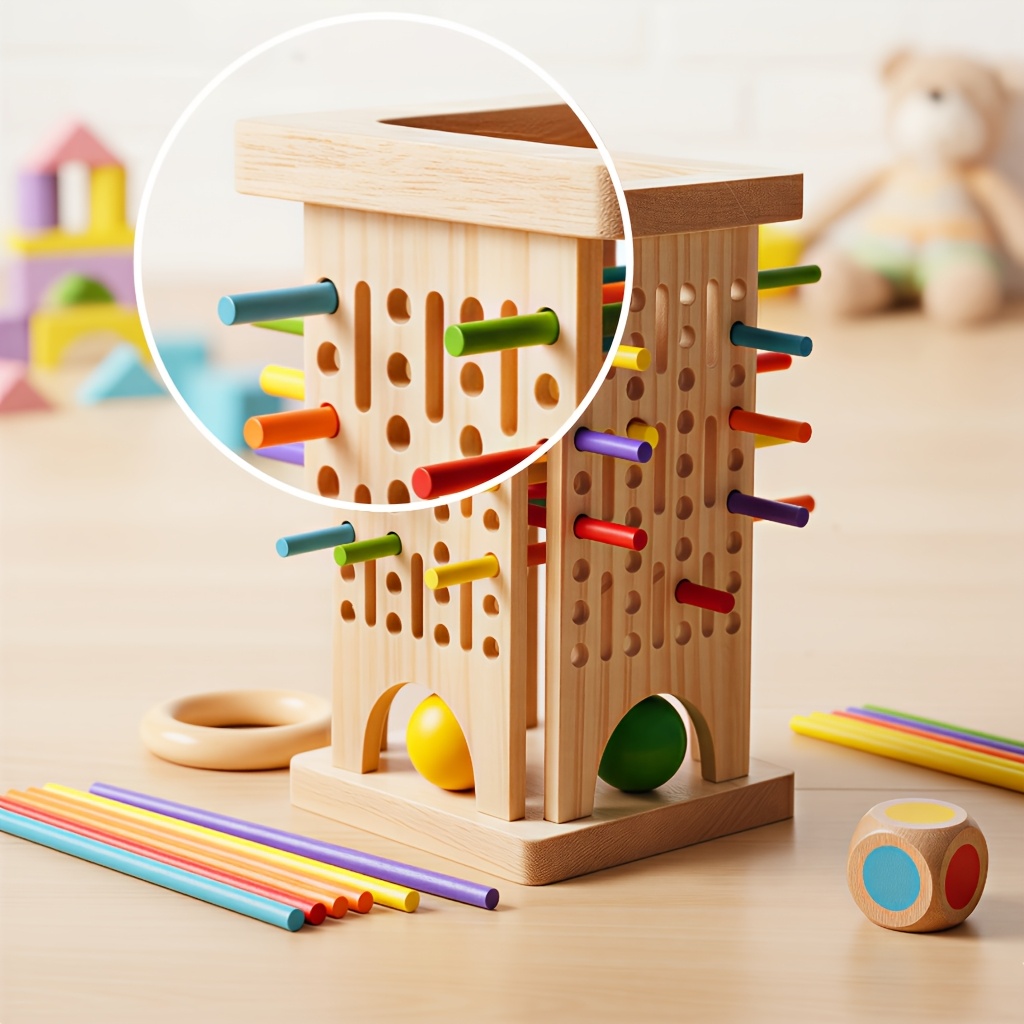 Montessori Wooden Board Game C - Board Game Ideas ulasan dan harga