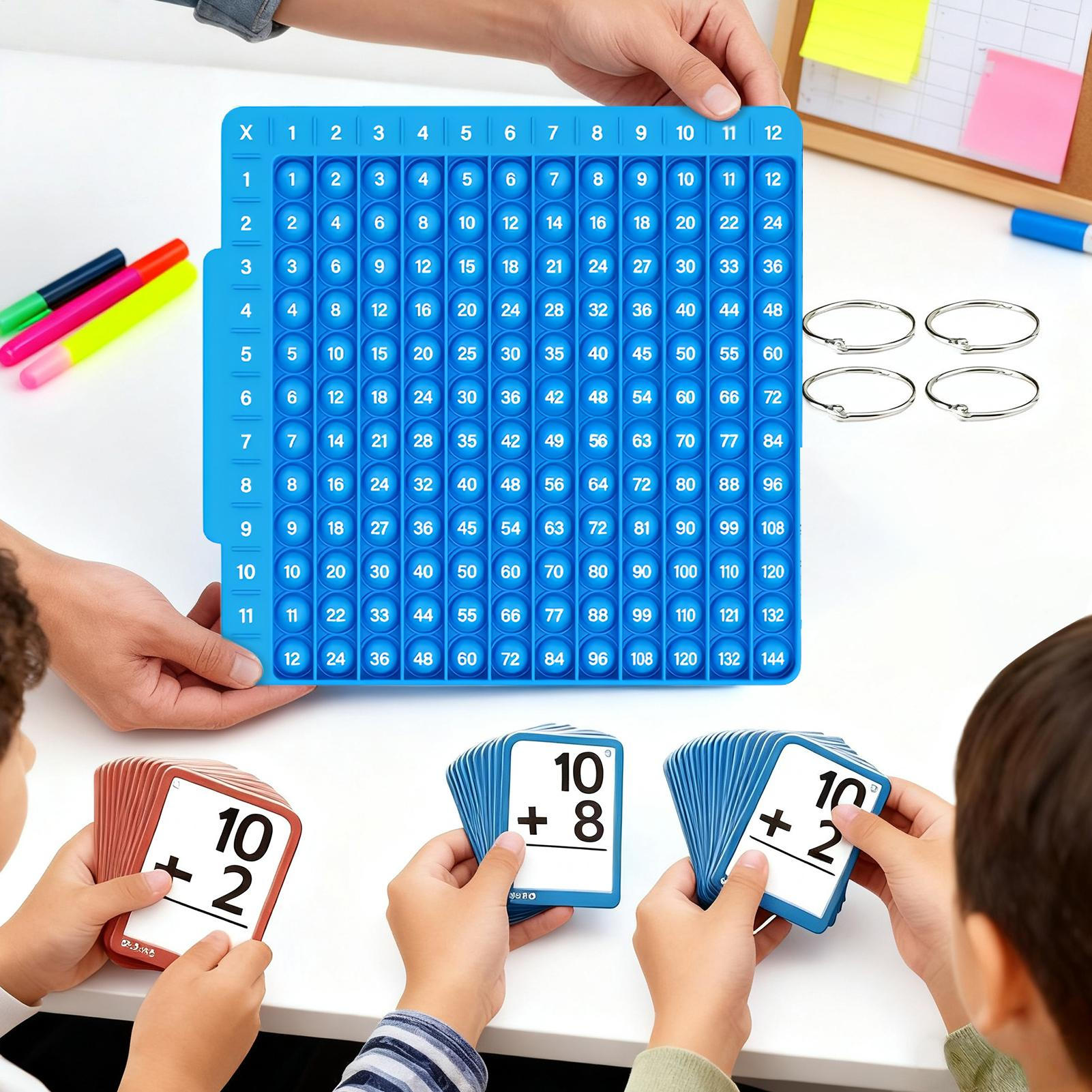 Math Flash Cards Game With Boa - Board Game Operation ulasan dan harga