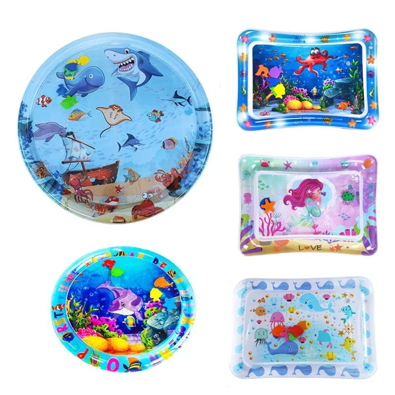 Baby Playing Water Mat Toddler - Play Mat Neoprene ulasan dan harga