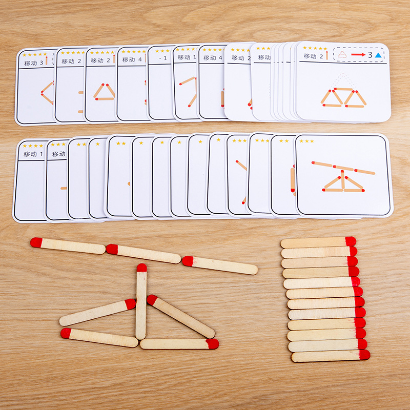 Montessori Matches Puzzles Gam - Board Game Ideas ulasan dan harga