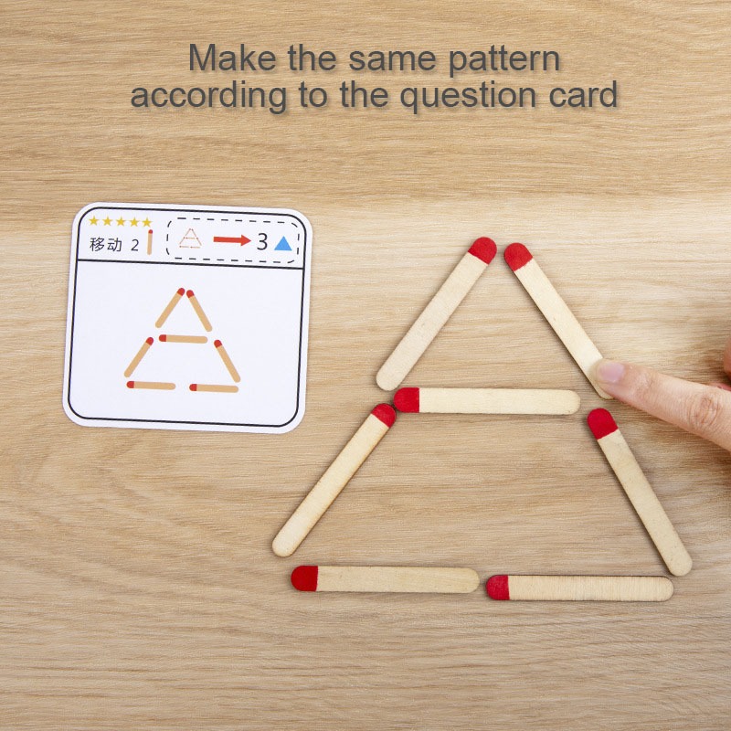 Montessori Matches Puzzles Gam - Board Game Ideas ulasan dan harga
