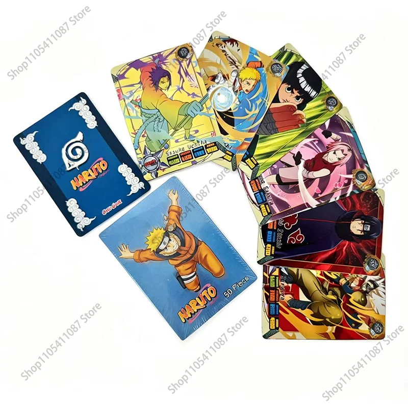 **50pcs Naruto English Cards F - Board Game Naruto ulasan dan harga