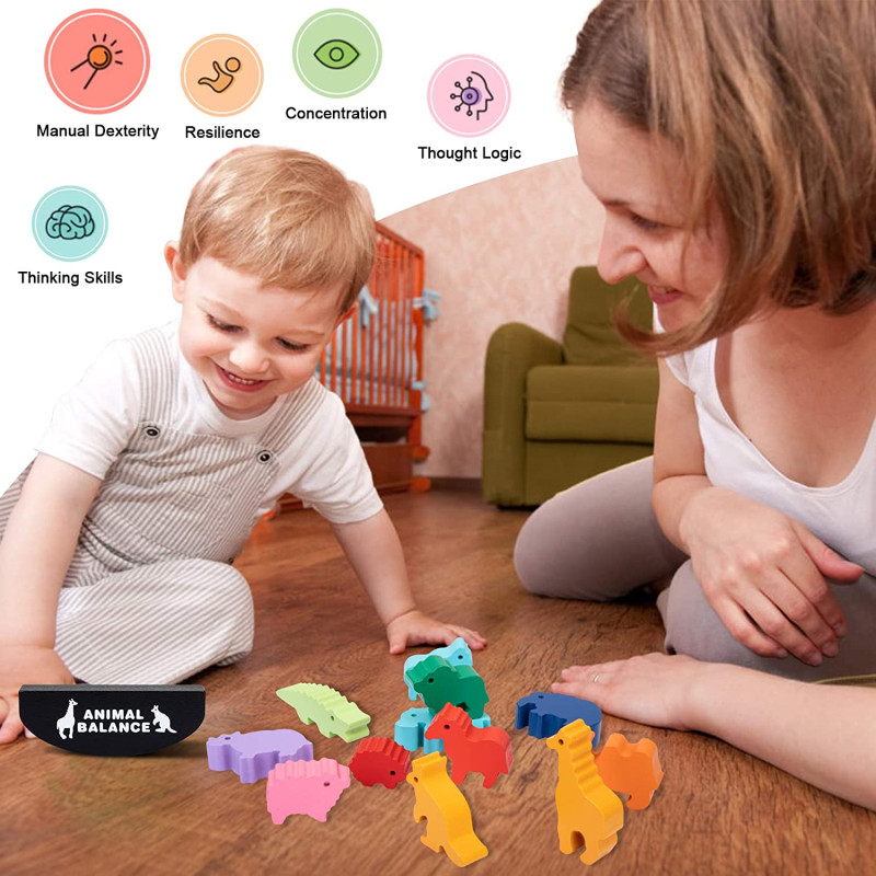 New Children Montessori Wooden - Board Game Ideas ulasan dan harga