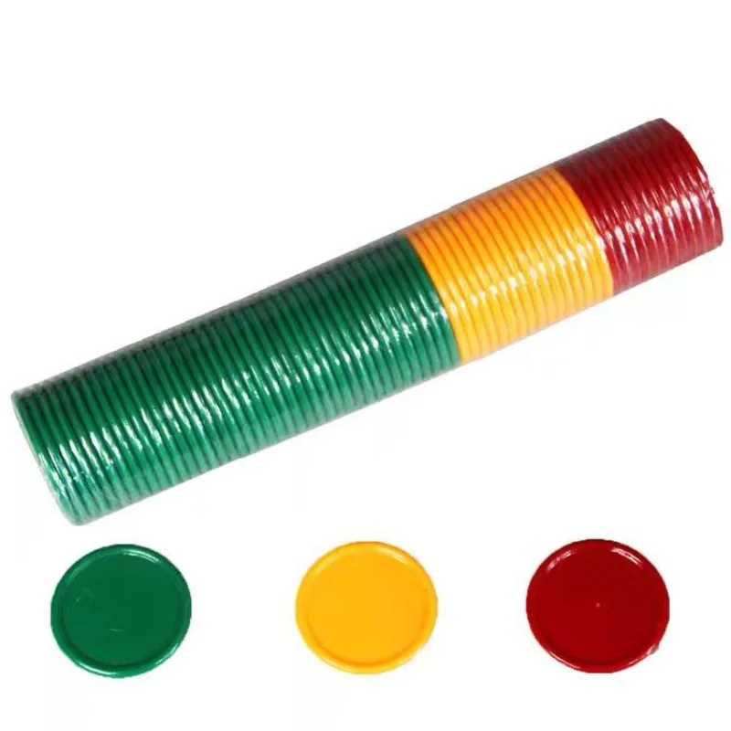 Poker Chips 3.2cm 3 Colors Pla - Board Game Room ulasan dan harga