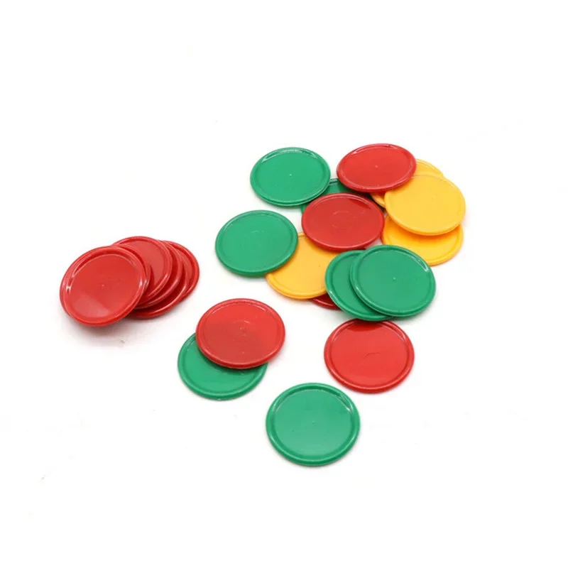 Poker Chips 3.2cm 3 Colors Pla - Board Game Room ulasan dan harga