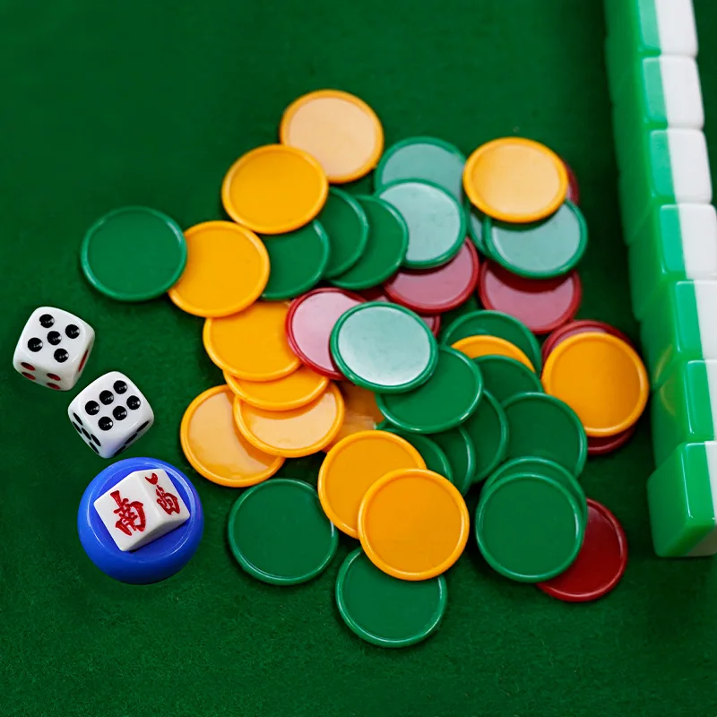 Poker Chips 3.2cm 3 Colors Pla - Board Game Room ulasan dan harga