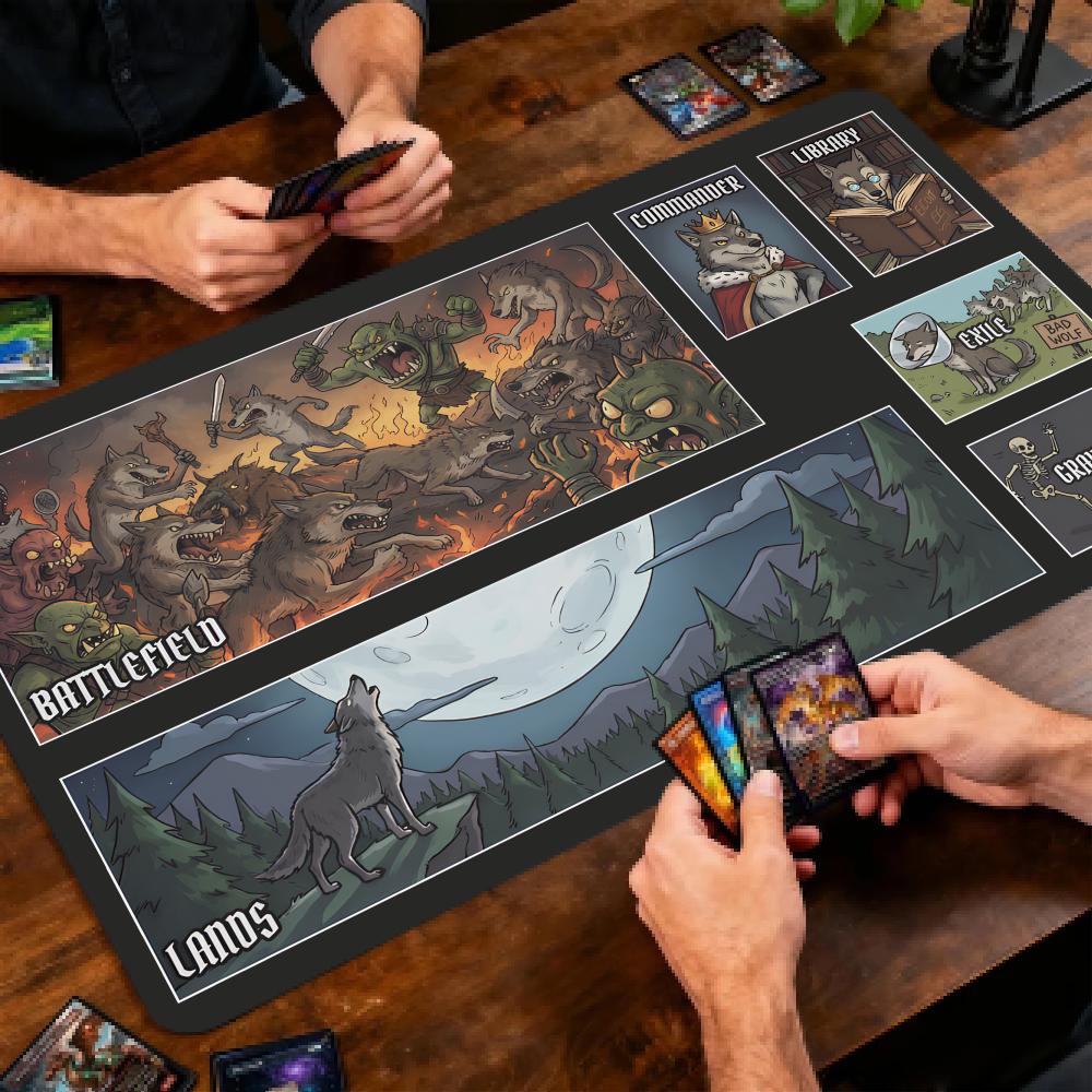 Werewolf Tribe MTG&TCG Tableto - Play Mat Neoprene ulasan dan harga