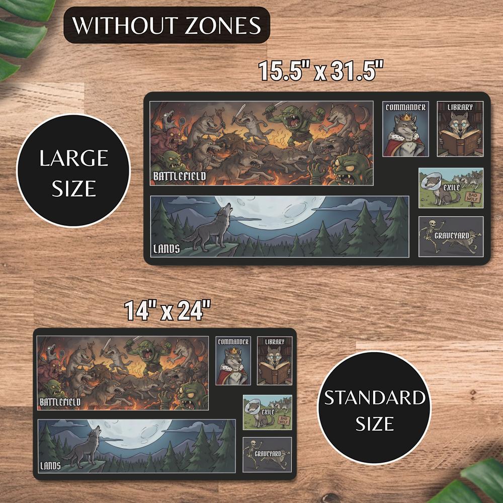 Werewolf Tribe MTG&TCG Tableto - Play Mat Neoprene ulasan dan harga