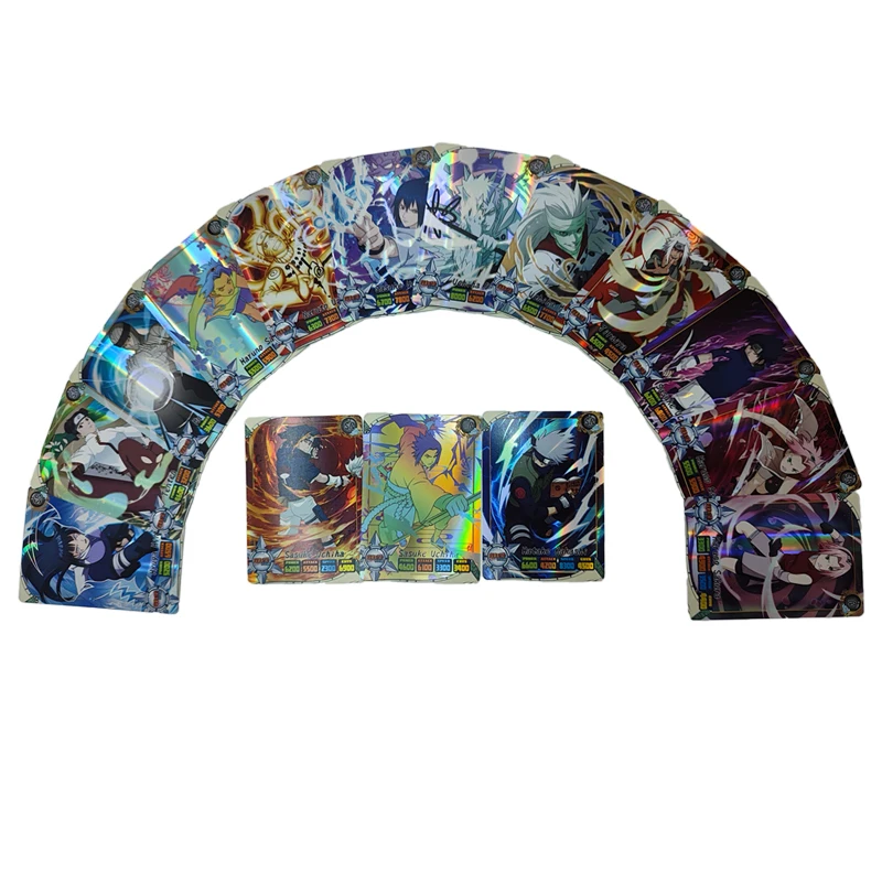 50pcs Naruto English Cards Fla - Board Game Naruto ulasan dan harga