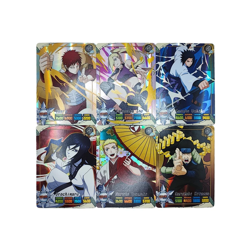 50pcs Naruto English Cards Fla - Board Game Naruto ulasan dan harga