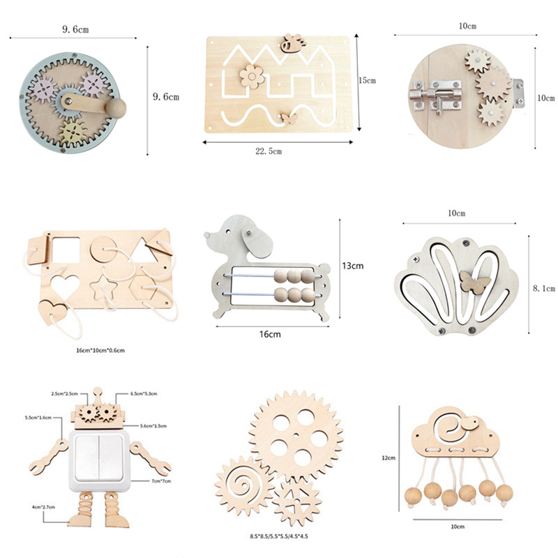 Kids Busy Board DIY Accessorie - Board Game Ideas ulasan dan harga