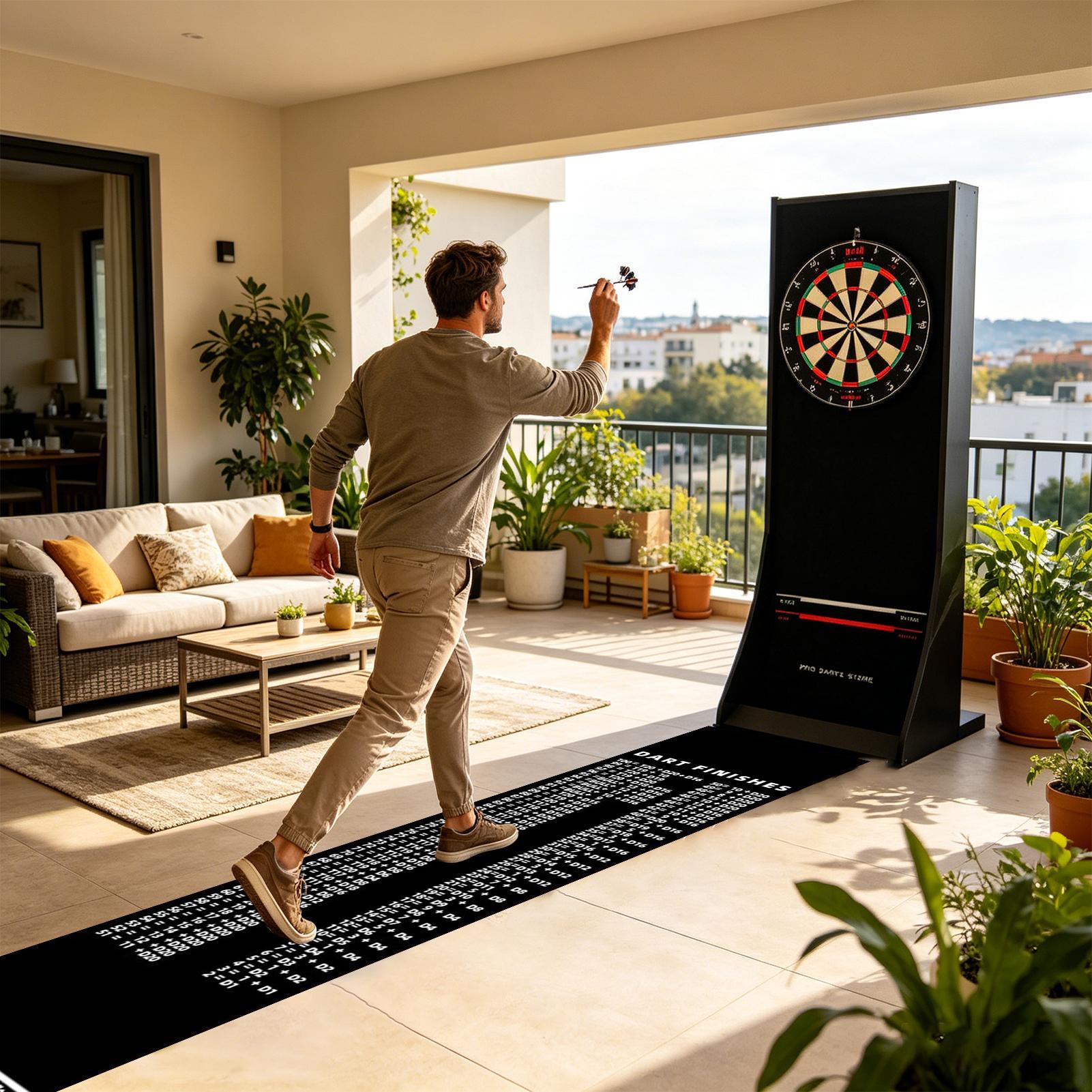 1pc Dart Mat Non Slip Darts Ma - Board Game Room ulasan dan harga