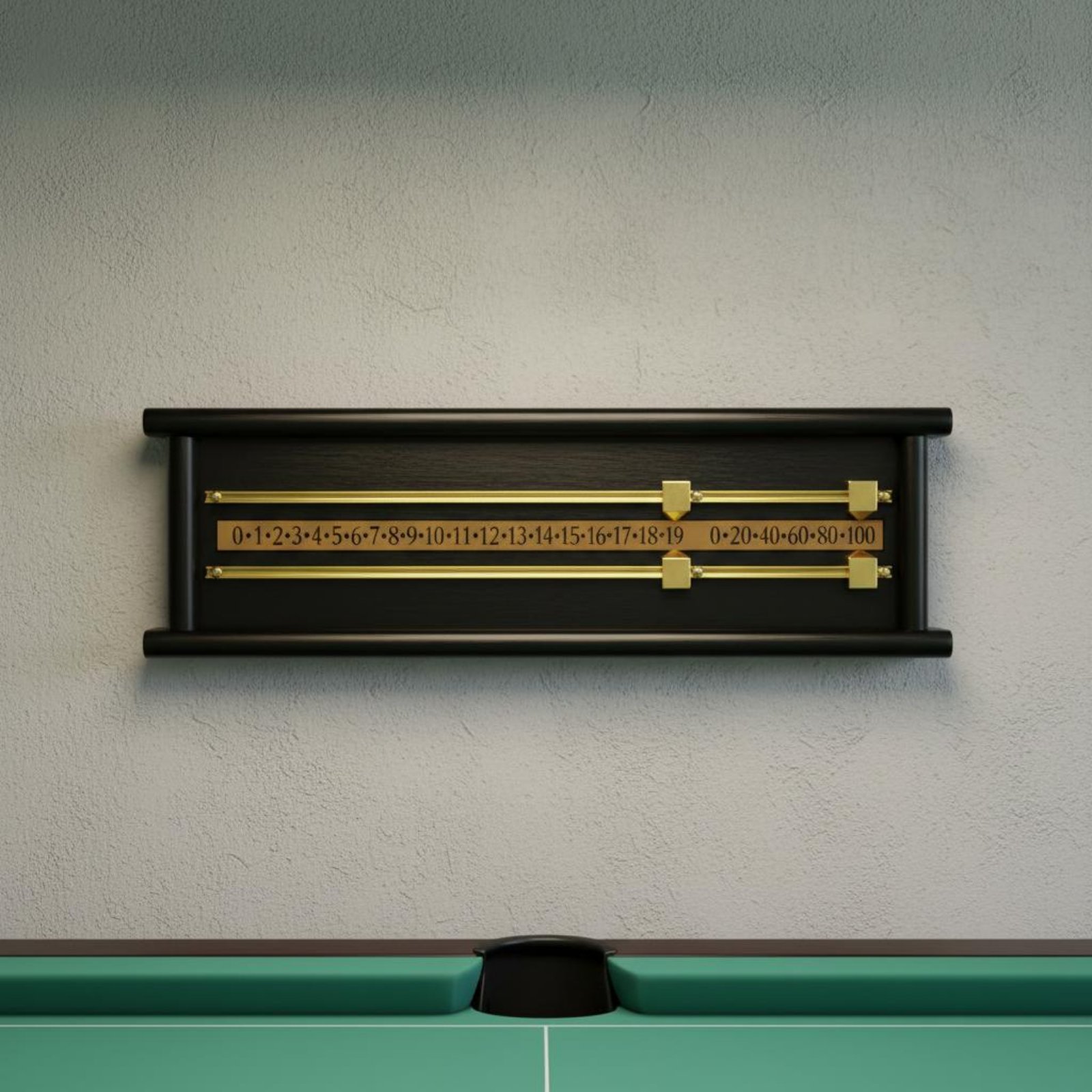 Wooden Snooker Scorer Dual Rai - Board Game Room ulasan dan harga