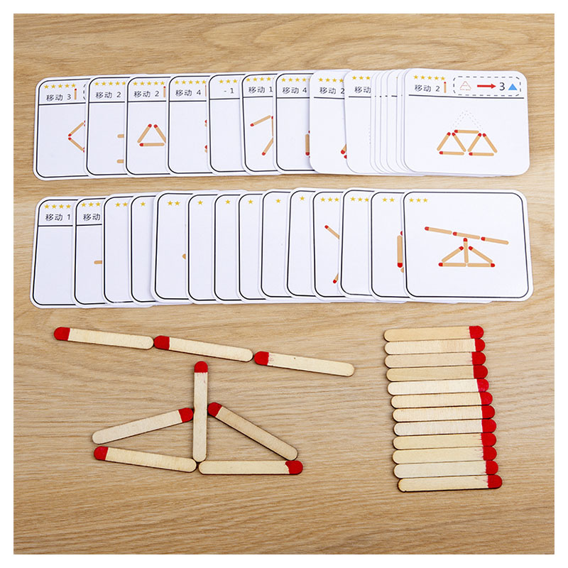 Montessori Matches Puzzles Gam - Board Game Ideas ulasan dan harga