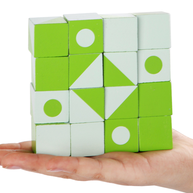 Wooden 3D Puzzles Game Geometr - Board Game Ideas ulasan dan harga