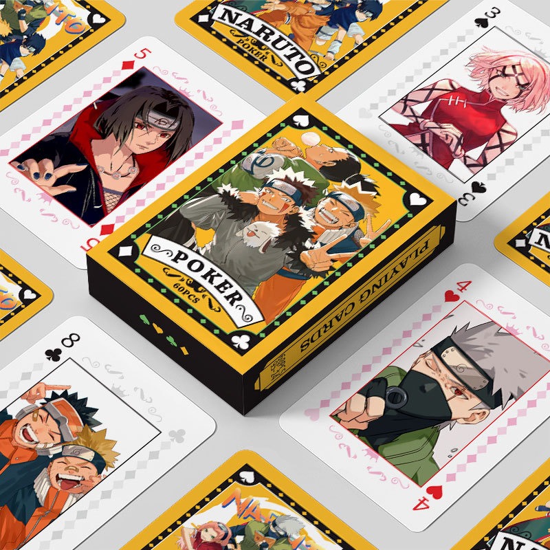 One Piece Naruto Animation Pok - Board Game Naruto ulasan dan harga