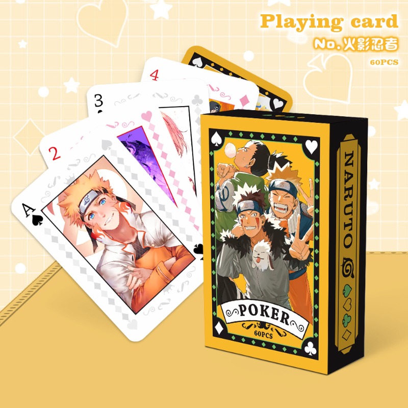 One Piece Naruto Animation Pok - Board Game Naruto ulasan dan harga