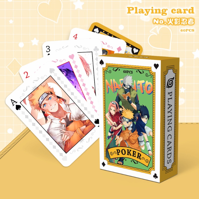 One Piece Naruto Animation Pok - Board Game Naruto ulasan dan harga
