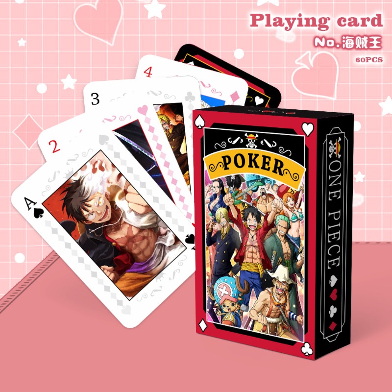 One Piece Naruto Animation Pok - Board Game Naruto ulasan dan harga