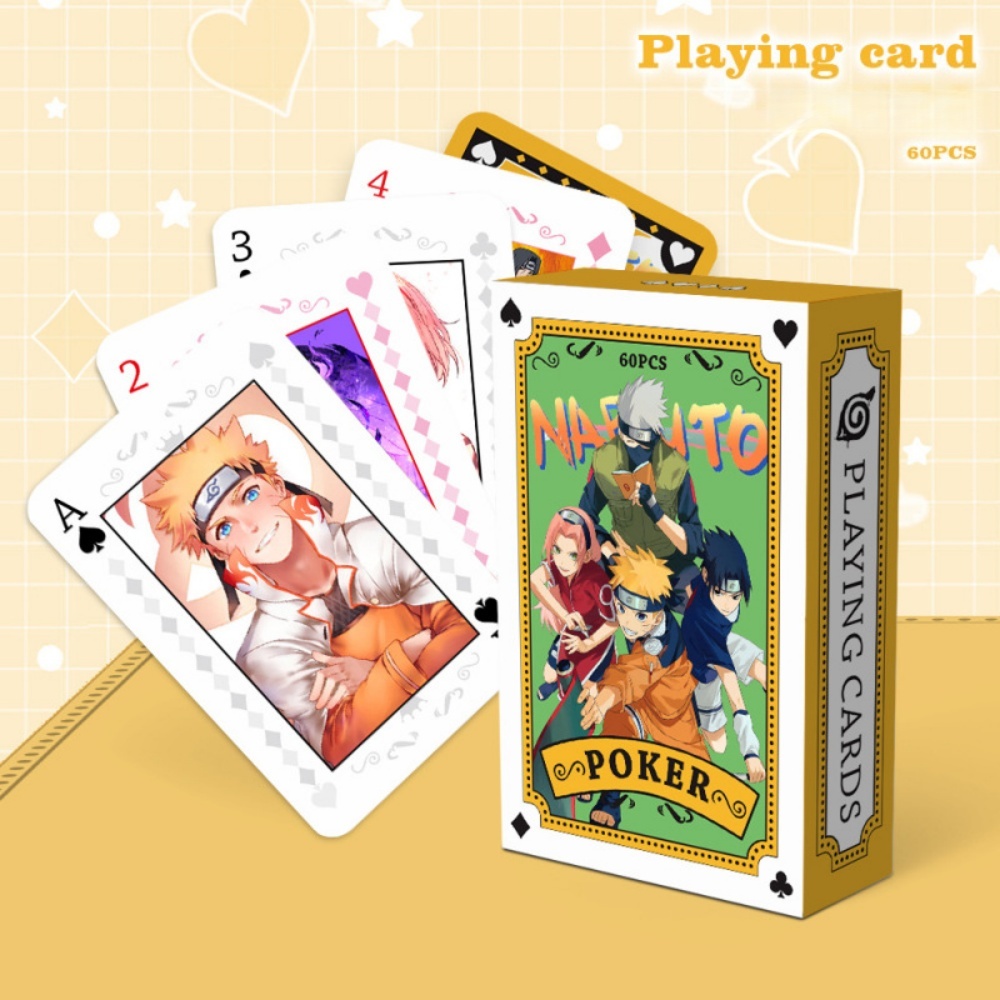 Anime Poker Toy Jujutsu Kaisen - Board Game Naruto ulasan dan harga