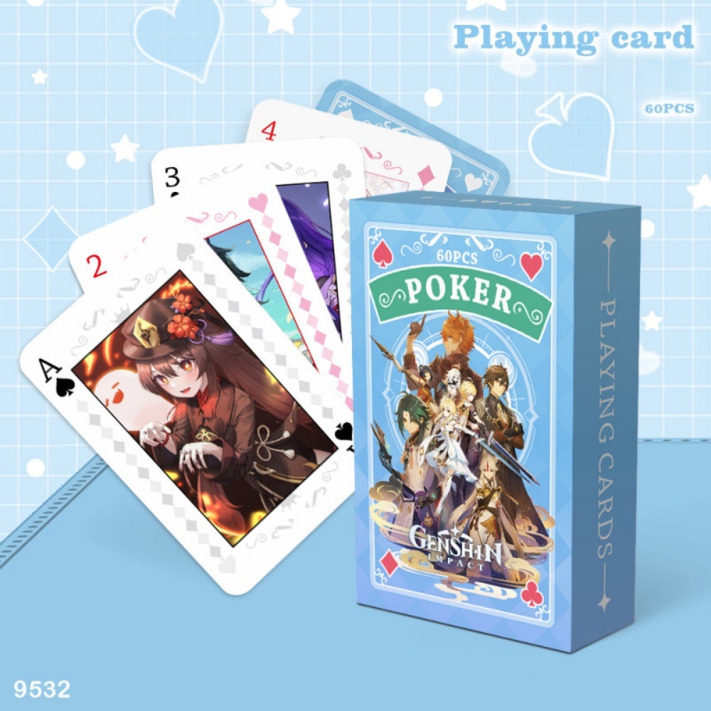 Anime Poker Toy Jujutsu Kaisen - Board Game Naruto ulasan dan harga