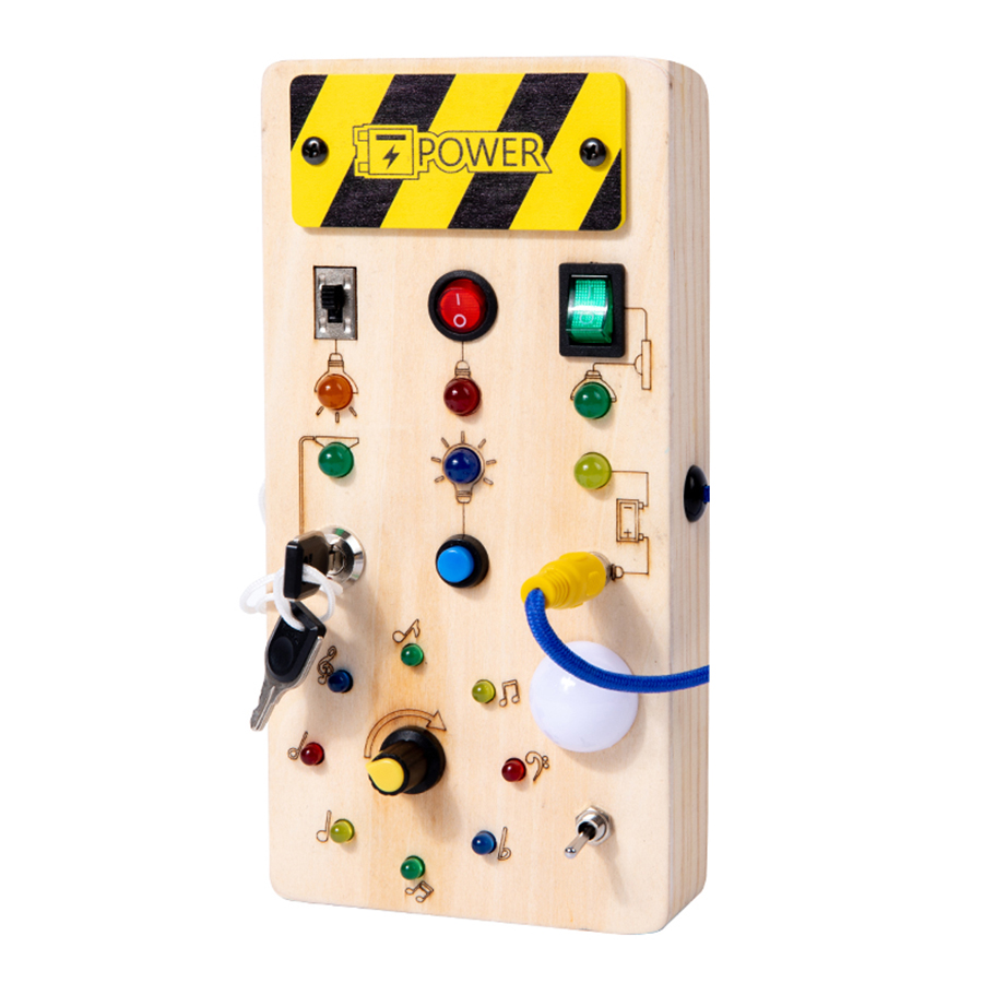 Montessori Busy Board Sensory  - Board Game Ideas ulasan dan harga