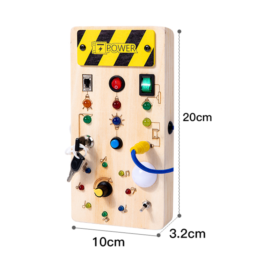 Montessori Busy Board Sensory  - Board Game Ideas ulasan dan harga