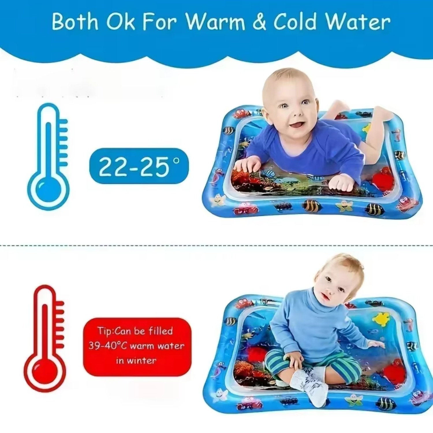 Large Baby Play Mat Summer Inf - Play Mat Neoprene ulasan dan harga