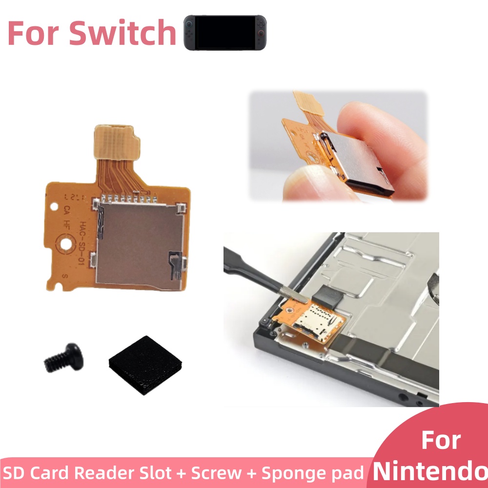 Replacement SD TF Card Slot So - Board Game Nintendo Switch ulasan dan harga
